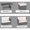 Patio Furniture Set,7 PCS Outdoor Patio Furniture - 2 of 4