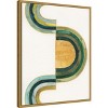 Amanti Art Analogous Arches III by Grace Popp Framed Canvas Wall Art - 2 of 4