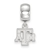 Black Bow Jewelry Sterling Silver Texas A&M Aggies NCAA Bead Charm - 2 of 4