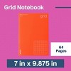Noted by Post-it Soft Cover Grid Notebook Orange 64 Pages - 2 of 2