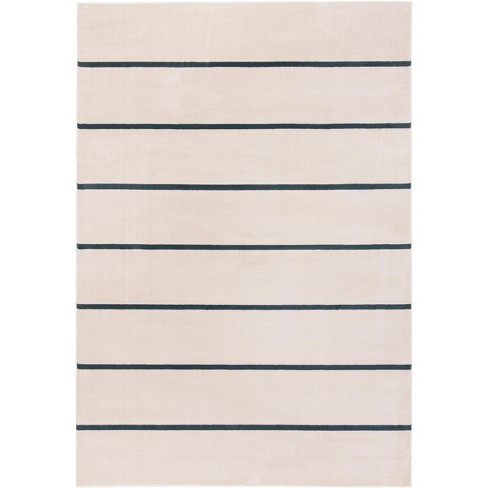 Linon Indoor Outdoor Washable Ezili Polyester Area 7'x9' Rug in Ivory and  Brown, 1 - Kroger