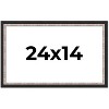 PosterPalooza | Simple Silver Picture Frame - UV Acrylic, Backing Board, Hanging Hardware Included - 2 of 4