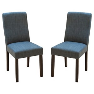 Corbin Dining Chairs - Indigo (Set of 2) - Christopher Knight Home, Blue