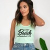 Simply Sage Market Women's Livin' The Beach Life Graphic Racerback Tank - 2 of 3