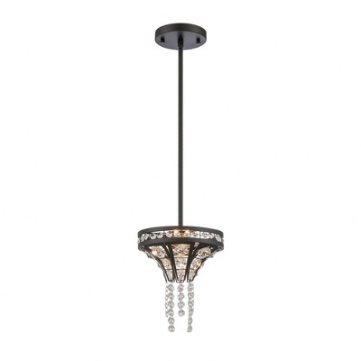 Elk Home Fantania 2 - Light Pendant in  Matte Black