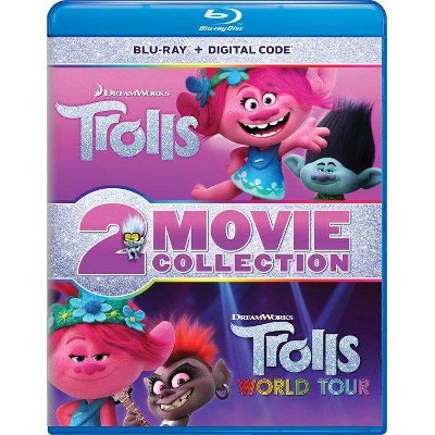 Trolls / Trolls World Tour 2-movie Collection (blu-ray + Digital) : Target