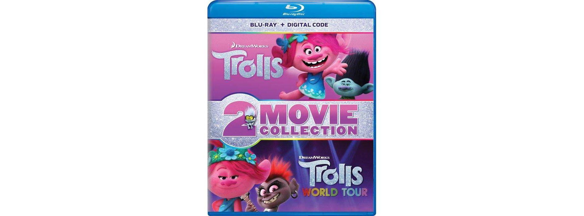 Trolls / Trolls World Tour 2-Movie Collection (Blu-ray + Digital)