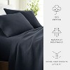 100% Cotton Jersey Sheets Set - King, Queen, Full, TwinXL, Twin - Soft, Breathable, Deep Pockets, Easy Care - 4 Pieces - Becky Cameron - image 3 of 4