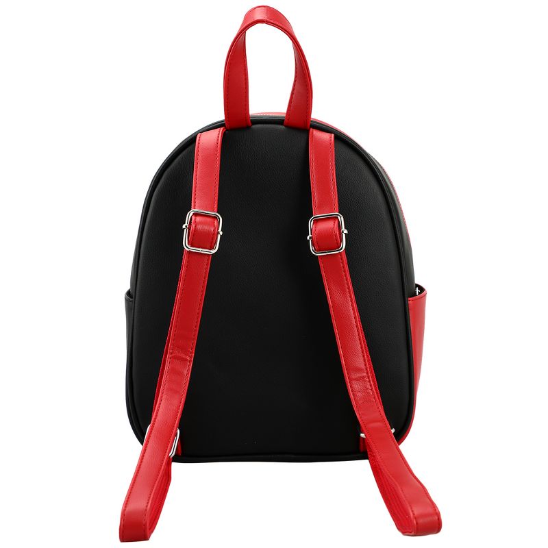 The Harley Quinn Inspired Mini Backpack with Removeable Coin Pouch, 4 of 7