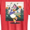 Women's - Disney - Daisy With Leaves Short Sleeve Graphic T-Shirt - 2 of 4