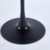 FONTOI Dining Tables with a Square Manufactured Tabletop, Glam Style, Special Design, International Concept, Black, 42.12"*42.12"*28.7" - 3 of 4