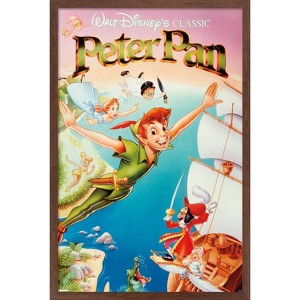 Trends International Disney Peter Pan (1953) - Group One Sheet Framed Wall Poster Prints - 1 of 4