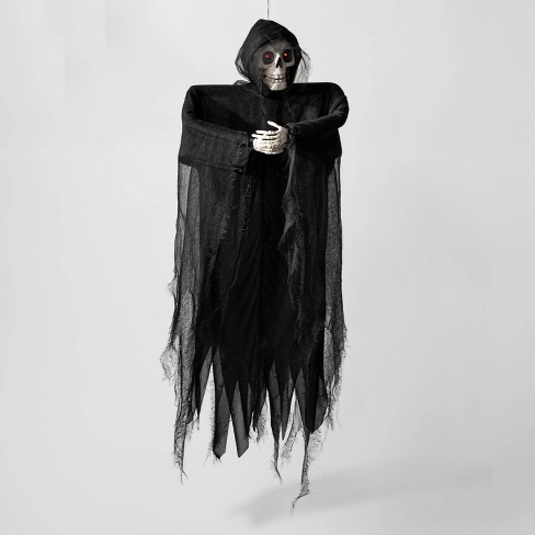 40" Lit Talking Skeleton Ghoul Halloween Decorative Mannequin - Hyde & EEK! Boutique™ - image 1 of 3