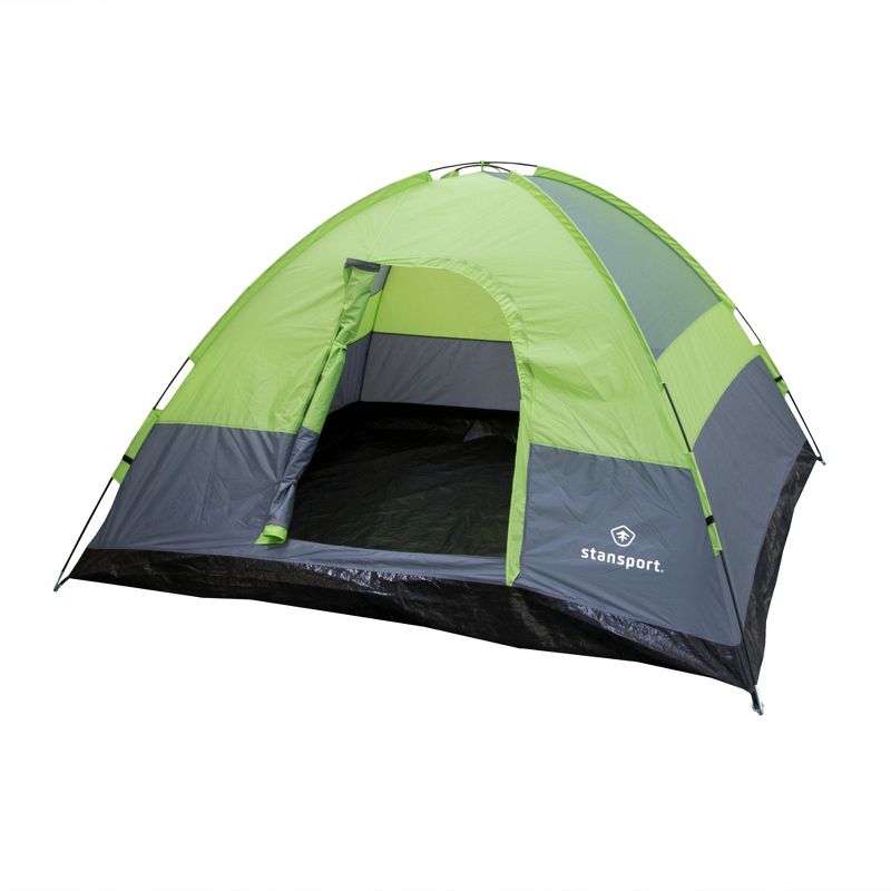 Stansport Cedar Creek 4 Person Dome Tent Lime/Gray, 4 of 17
