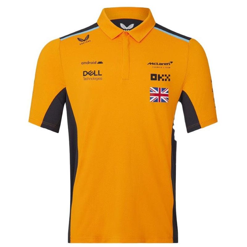 McLaren F1 Men's 2023 Lando Norris Team Drivers Polo, 1 of 7