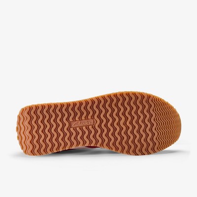 Женские кроссовки Clarks Womens Calo Run 2 Sneaker Red Shoes 8 Medium — фото 3