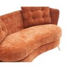CAVINAS Upholstered Loveseat Sofa, 2-Seat Sofa Couch with Golden Metal Legs, for Living Room, Bedroom, Apartment - 4 of 4