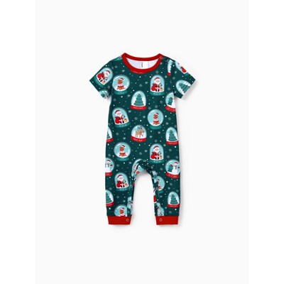 PATPAT Family Christmas Pajamas Matching Sets, Button-Down Pjs Includes Buffalo Plaid Socks Cozy Pajamas for Family