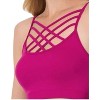 Women's Strappy Seamless Bralette - ZENANA - 2 of 2