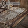 Custom House Black Tan Jacquard Runner 12x36 - 3 of 4