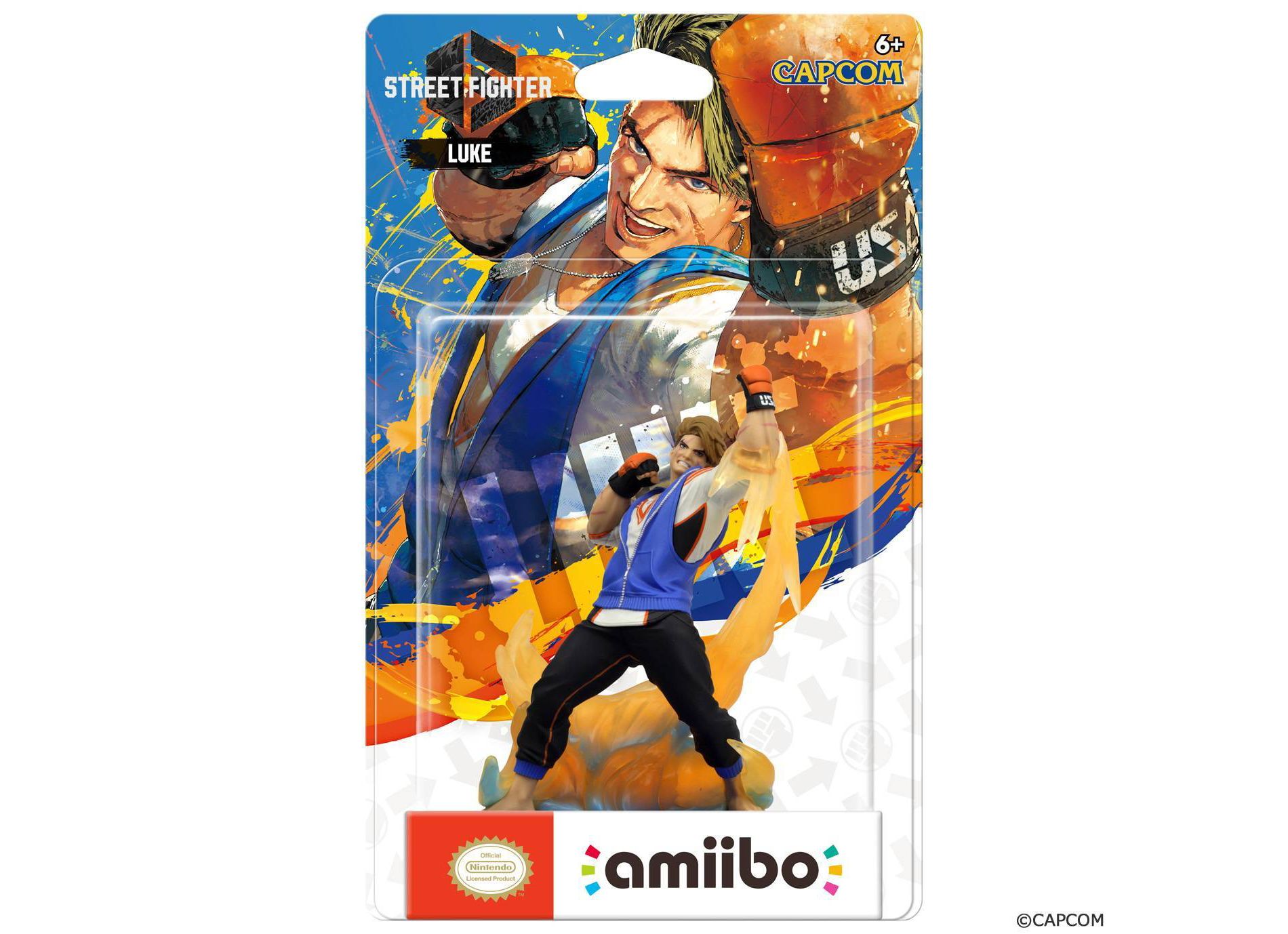 Nintendo amiibo STREET FIGHTER 6 Series Luke Figure