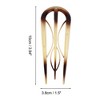 Unique Bargains U-shaped Hair Pin 3.94"x1.50" 1 Pc - 4 of 4