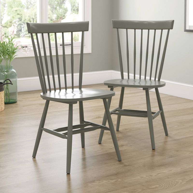 2pk New Grange Spindle Back Accent Chairs - Sauder, 3 of 7