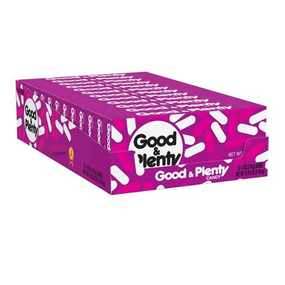 Good & Plenty Licorice Candy - 72oz/12ct