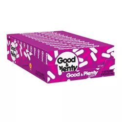 Good & Plenty Licorice Candy - 72oz/12ct
