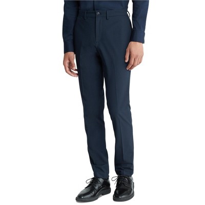 Calvin Klein Mens Slim Fit Dress Pants Slacks