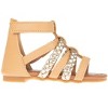 bebe Toddler Girls' Sandals - Open Toe Flat Sandals Comfy Summer Flats for Toddler and Little Kids - 2 of 4