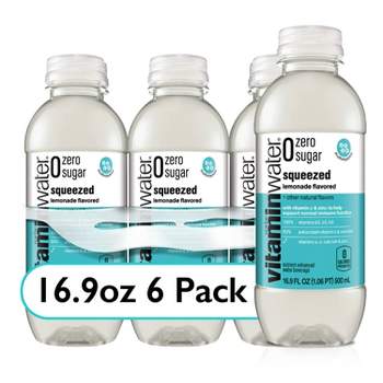 vitaminwater zero squeezed lemonade - 6pk/16.9 fl oz Bottles