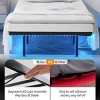 ChicFurnit Mattress Bases Metal Platform Bed Frame Suspended Iron Bed Modern Floating Design for Bedroom Comfort, Black, 74.6"*37.5"*11.8" - 3 of 4
