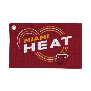 NBA Droplets Golf Waffle Fan Towel - 1 of 4