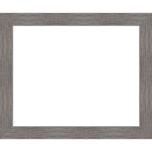 Amanti Art Pinstripe Plank Grey Framed Dry Erase Magnetic Board - 1 of 4