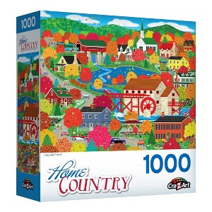 RoseArt Home Country Old Mill Pond Jigsaw Puzzle - 1000pc - 1 of 4