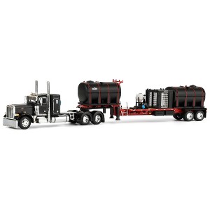 First Gear DCP 1/64 Peterbilt 379 Tandem Axle Semi with 36" Sleeper Cab & DEMCO 42" Liquid Fertilizer Tender Trailer 60-2078 - 1 of 4