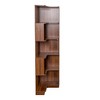 KWPZQEB Corner Book Shelf, 5 Tier Bookcase with Anti-Drop Panel, Freestanding L Shaped Wood Display Shelf Stand, Display Rack Storage for Living Room - 4 of 4