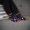 NCAA Texas San Antonio Roadrunners Big Dot Fuzzy Sleep Soft Socks - 3 of 3