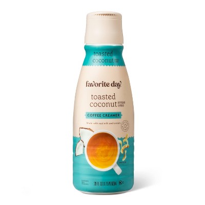 Toasted Coconut Coffee Creamer - 28 fl oz - Favorite Day™