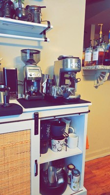 Maquina de café expreso Bambino 47onz acero inox Breville –