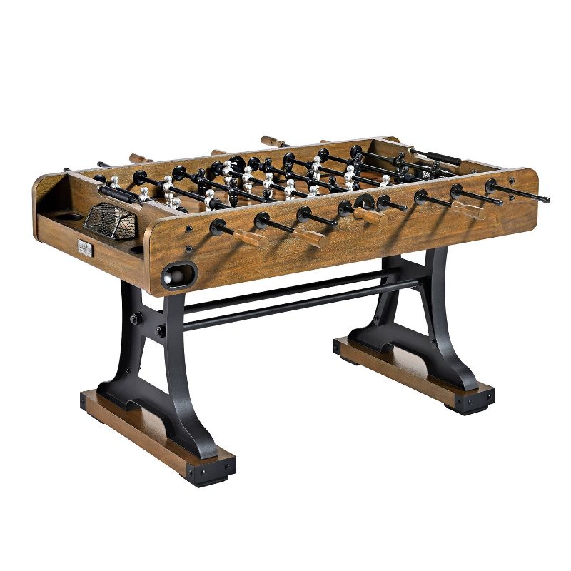 Barrington 58&#39;&#39; Coventry Foosball Table Metal Leg Design with Tabletop Sports Soccer Balls, 1 of 9