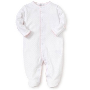 Girl ' Dots Footie - kissy kissy - 1 of 2