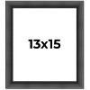 PosterPalooza | Refined Black Picture Frame - UV Acrylic, Foam Board Backing, Hanging Hardware - 2 of 4