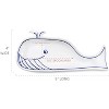 Cornucopia Brands Whale Spoon Rest; Blue and White Ceramic; Novelty Spoon Holder for Kitchen Stove - 2 of 4