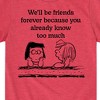 Boys' - Peanuts - Friends Forever Marcie And Patty Short Sleeve Graphic T-Shirt - 2 of 4