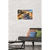 Trends International Justice League vs. Godzilla vs. Kong - Metropolis Framed Wall Poster Prints - 2 of 4