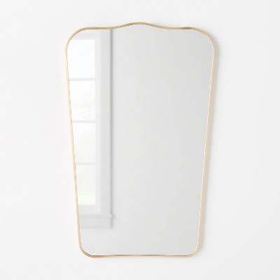 Small Gemma Halo Decorative Wall Mirror Gold - Stylecraft : Target