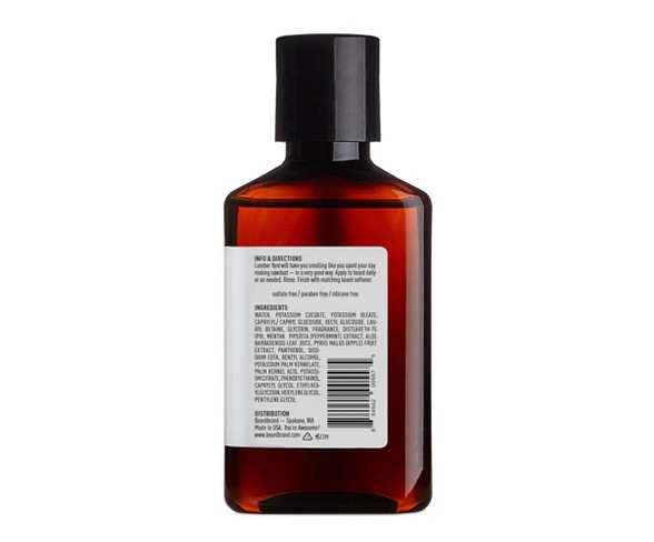 Beardbrand Lumber Yard Beard Wash - 3.4 fl oz