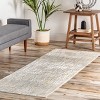 Nuloom Emersyn Contemporary Textured Abstract Crosshatch Indoor Area Rug - 2 of 4